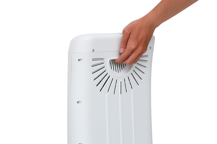 Quạt sưởi hồng ngoại Midea MH-F12-A - Hàng chính hãng