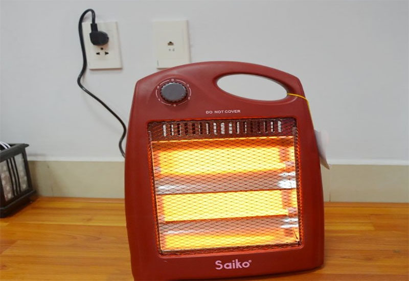 Quạt sưởi thạch anh Saiko QH-806 - Hàng chính hãng