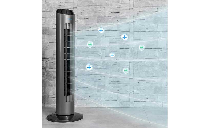Quạt tháp Cecotec Forcesilence 8190 Skyline Ionic - Hàng chính hãng