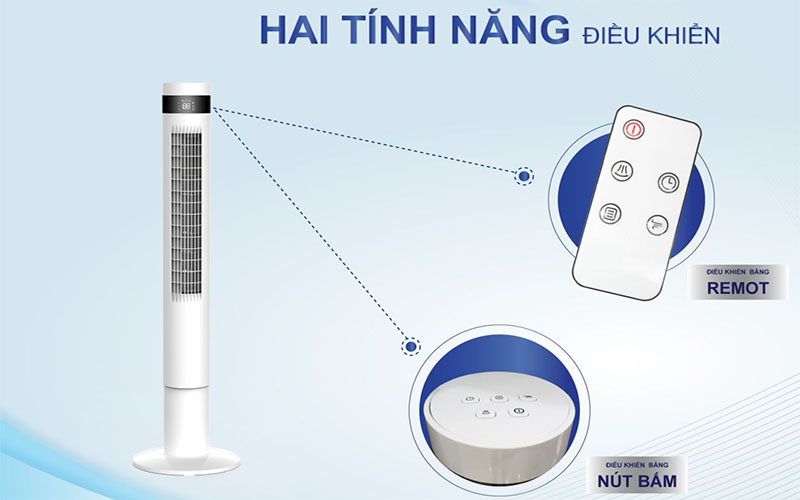 Quạt tháp Panworld PW-8207 - Hàng chính hãng