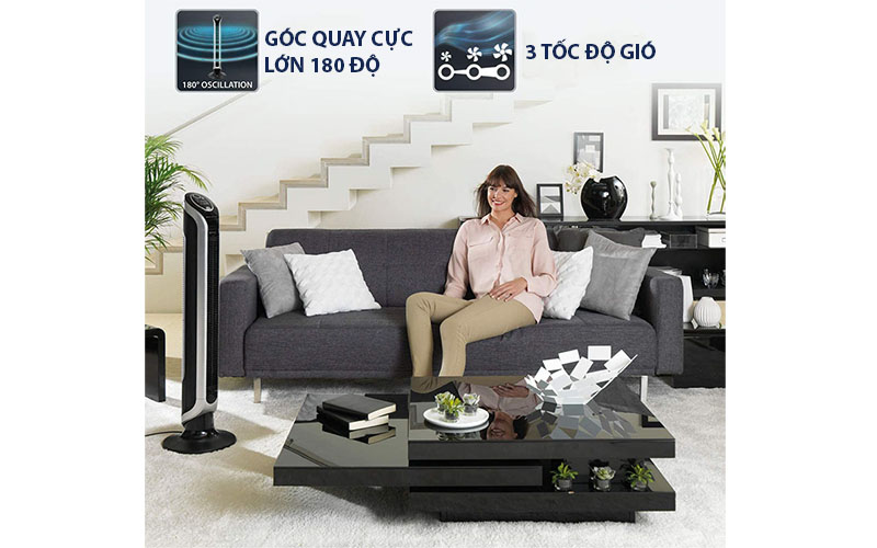 Quạt tháp Rowenta VU 6670FO - Hàng chính hãng