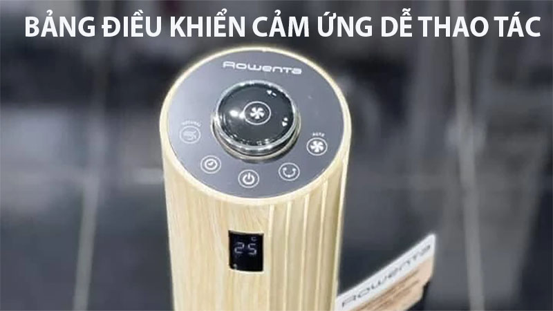 Quạt tháp Rowenta VU 6770 (Màu Gỗ) - Hàng chính hãng