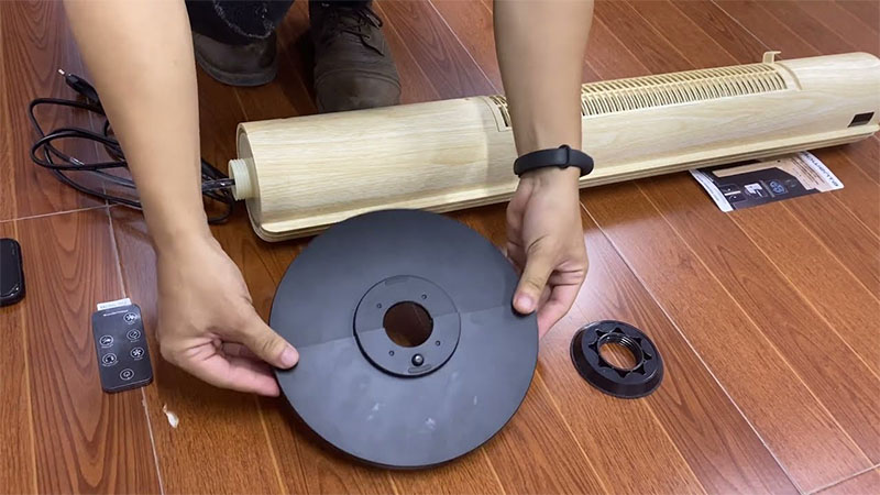 Quạt tháp Rowenta VU 6770 (Màu Gỗ) - Hàng chính hãng