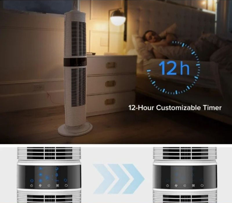 Quạt tháp 2 tầng Unold 86130/86135 - Hàng chính hãng