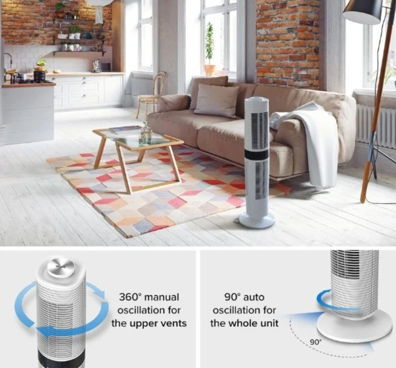 Quạt tháp 2 tầng Unold 86130/86135 - Hàng chính hãng