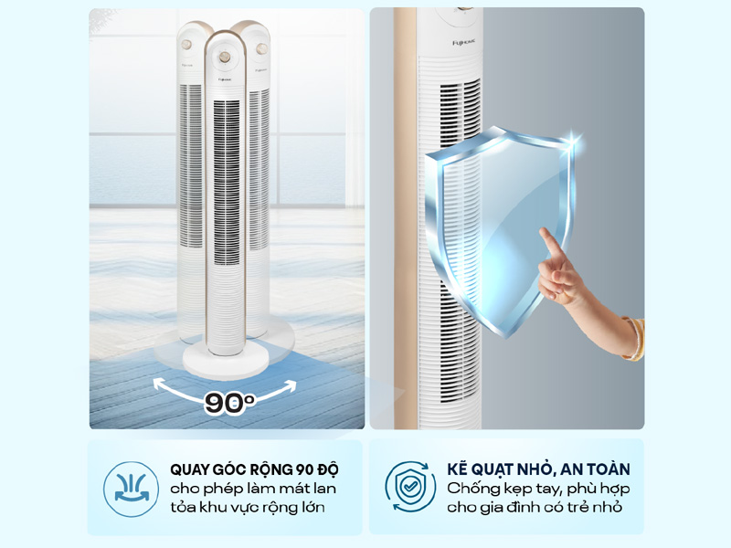 Quạt tháp FujiHome TF-13EM - Hàng chính hãng