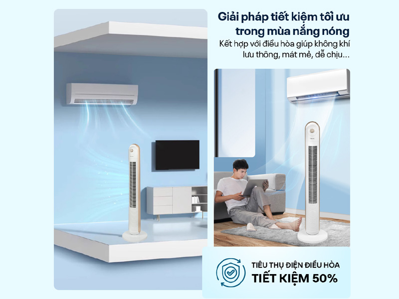 Quạt tháp FujiHome TF-13EM - Hàng chính hãng