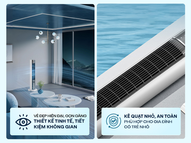 Quạt tháp hơi nước FujiHome AC-18LM - Hàng chính hãng