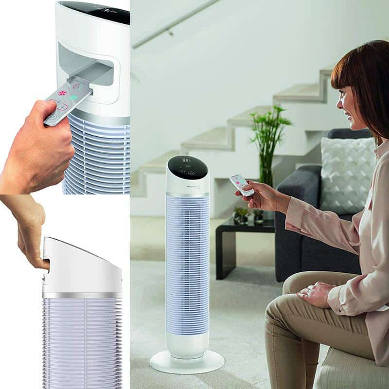 Quạt tháp Rowenta Silent Comfort 3 in 1 HQ8120 - Hàng chính hãng