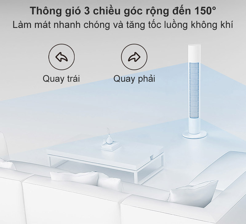 Quạt tháp thông minh Xiaomi EU - Hàng chính hãng