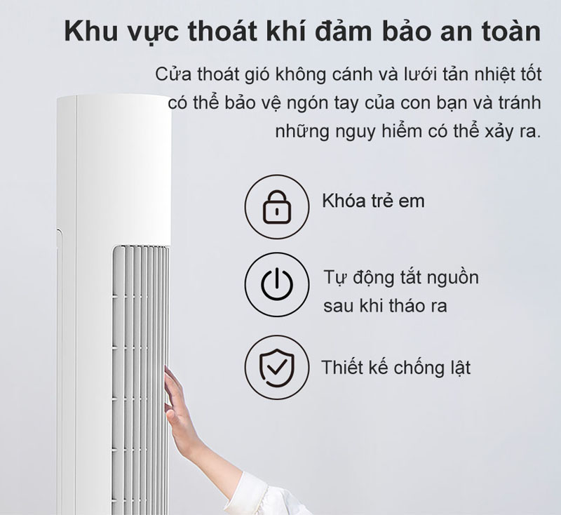 Quạt tháp thông minh Xiaomi EU - Hàng chính hãng