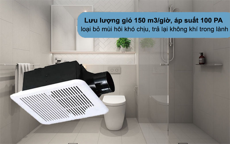 Quạt thông gió gắn trần Nanyoo BPT10-11-S - Hàng chính hãng