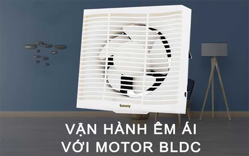 Quạt thông gió gắn tường Benny BVF15W - Hàng chính hãng