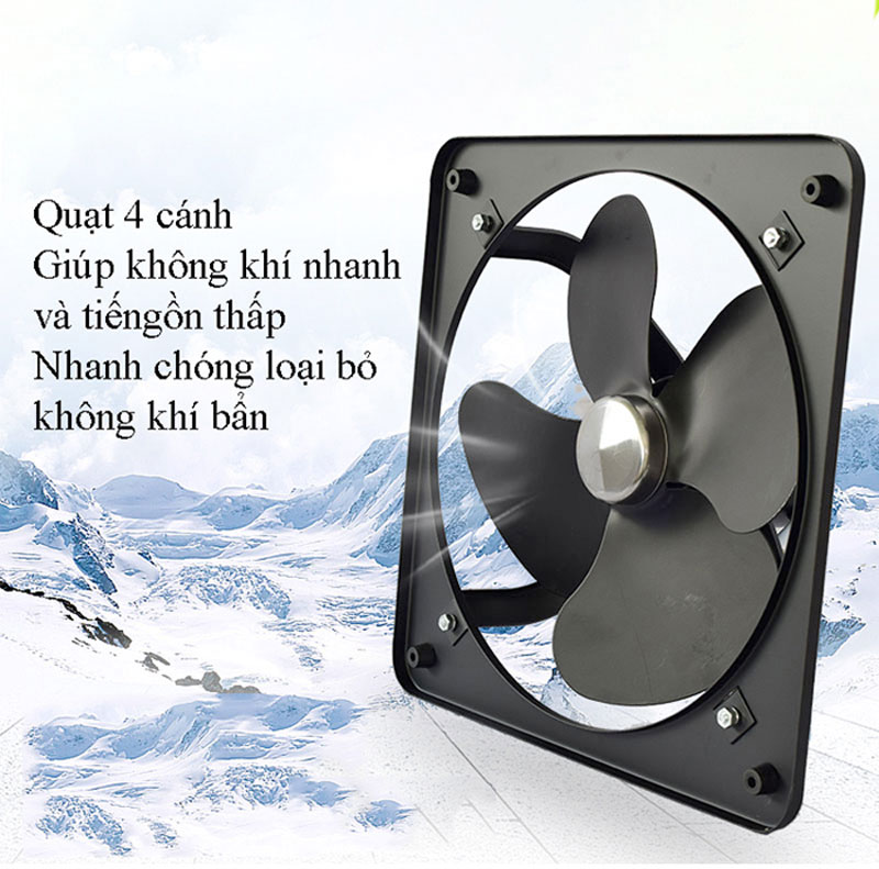 Quạt thông gió vuông Hawin HSV-40 - Hàng chính hãng