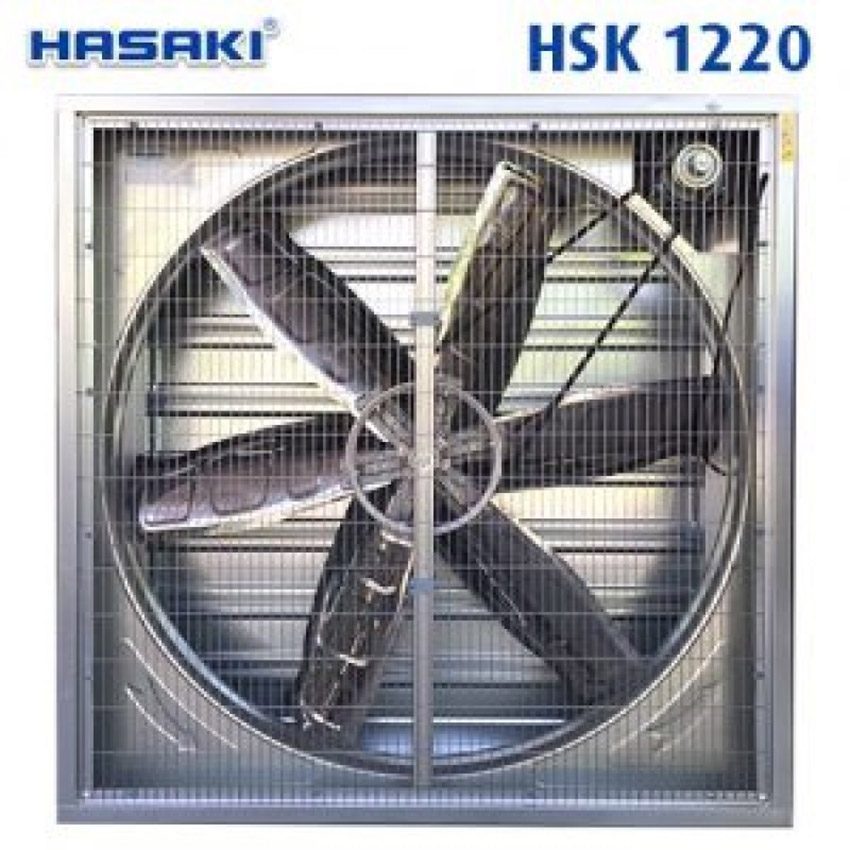 Quạt thông gió vuông gián tiếp Hasaki HSK 1220 - Hàng chính hãng