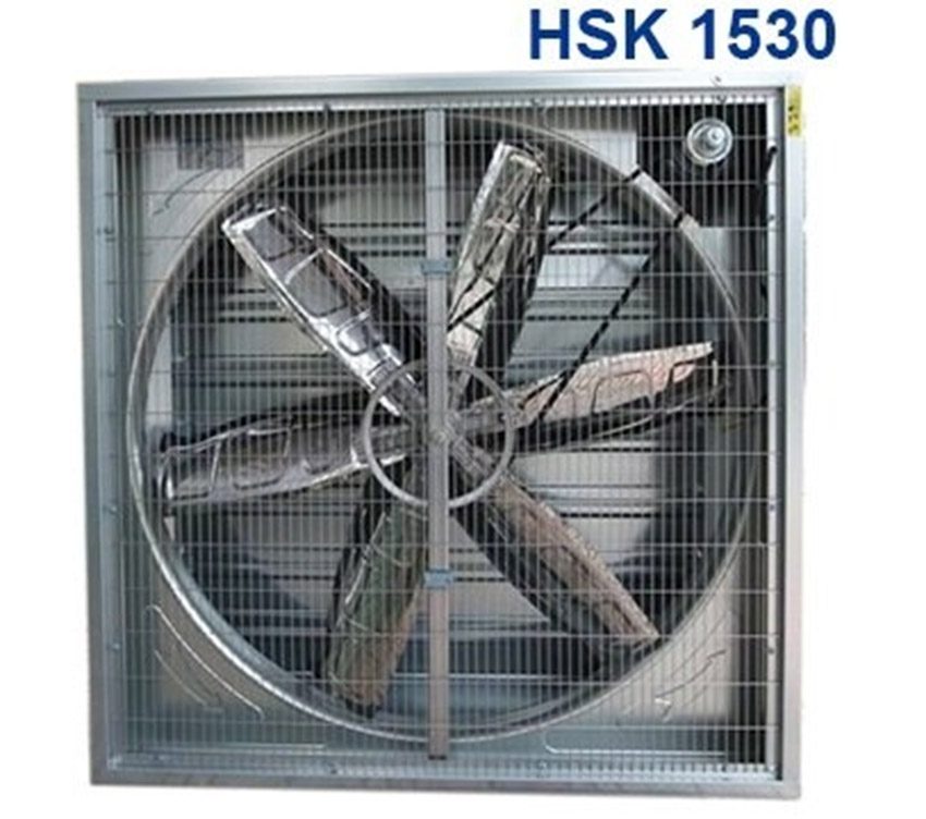 Quạt thông gió vuông gián tiếp Hasaki HSK 1530 - Hàng chính hãng