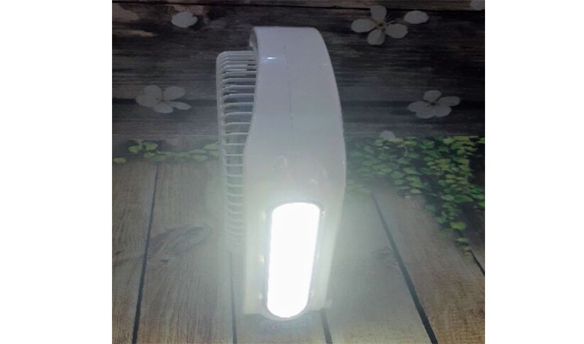 Đèn chiếu sang của Quạt tích điện Kentom KT-9400