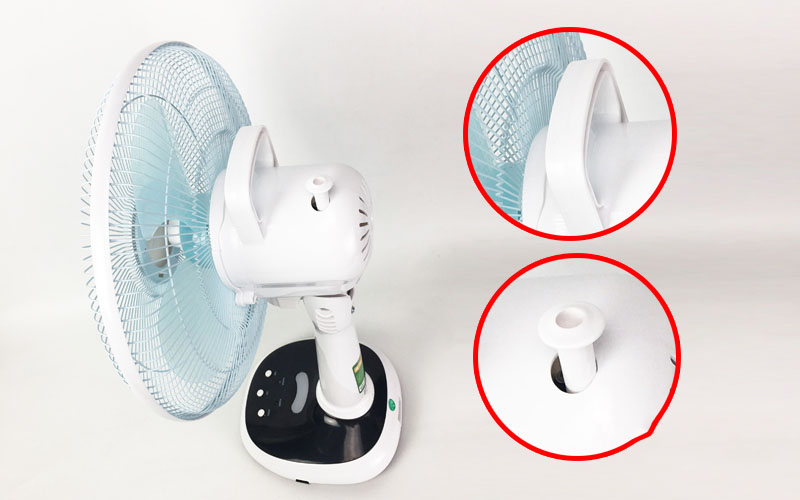 Quạt tích điện Povena PVN-5612 - Hàng chính hãng