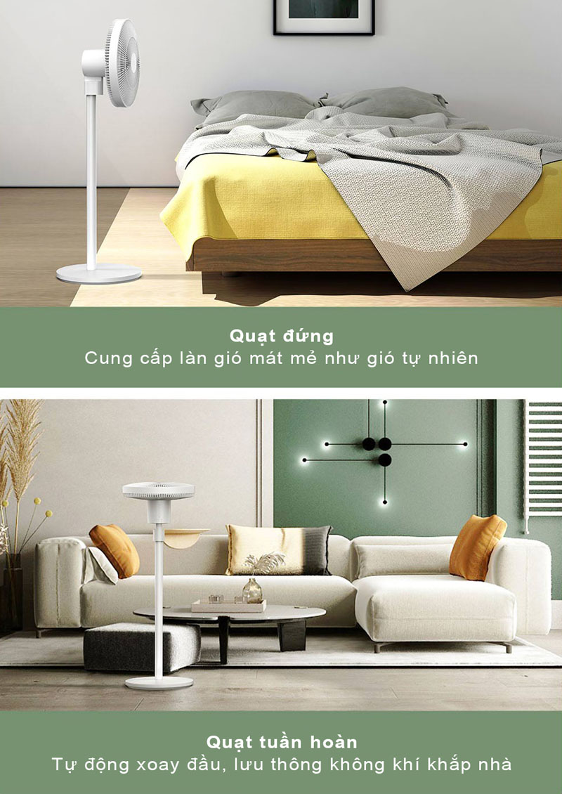 Quạt tích điện Xiaomi BPLDS05DM - Hàng chính hãng