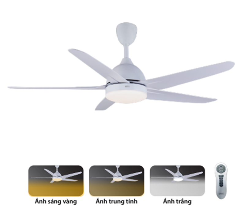 Quạt trần 5 cánh AC ACF02D525 - Hàng chính hãng