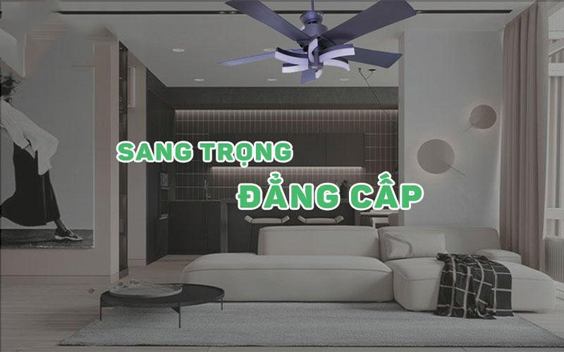 Quạt trần 5 cánh Benny BFC43V - Hàng chính hãng