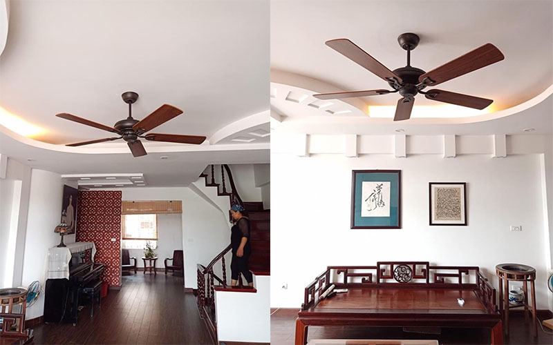 Quạt trần MR.VŨ CLASSIC RRB - Hàng chính hãng