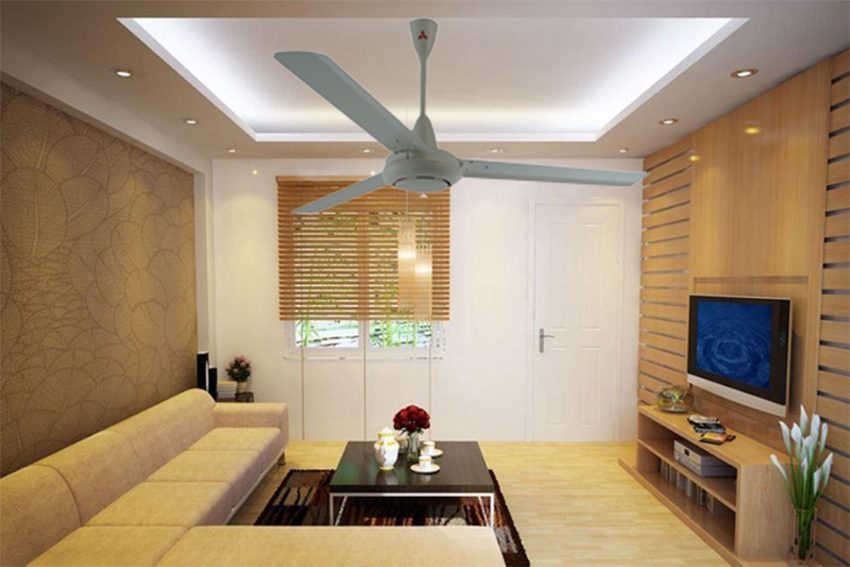 Quạt trần ba cánh Mitsubishi C60-GW - Hàng chính hãng