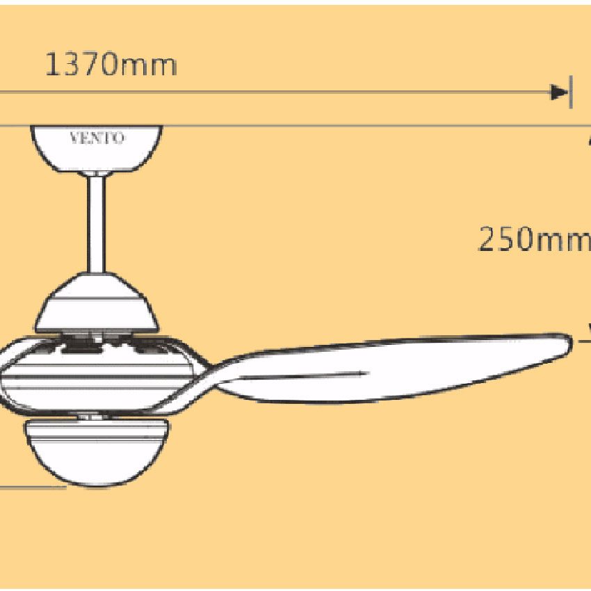Quạt trần Panasonic Royal Uragano đỏ - Hàng chính hãng