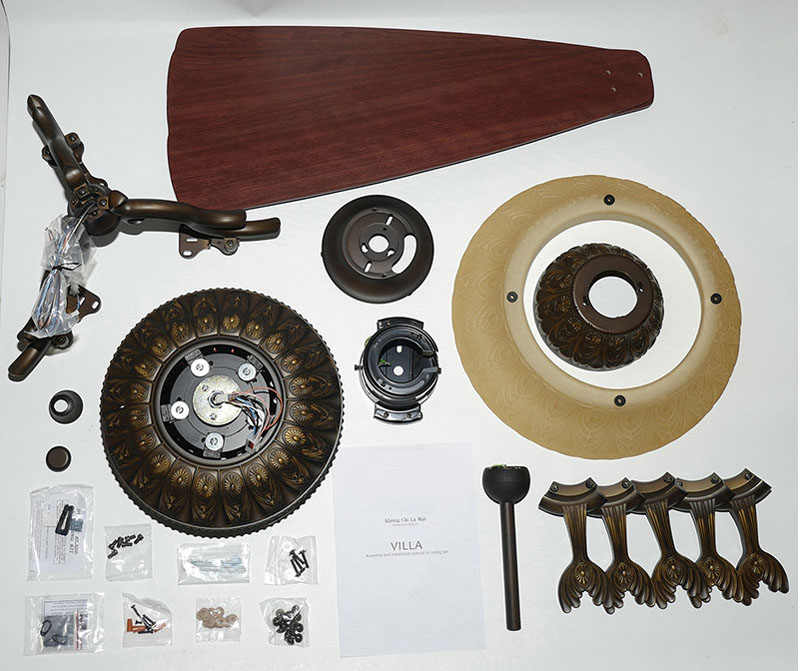 Quạt trần Mr.Vũ VILLA 60 - Hàng chính hãng