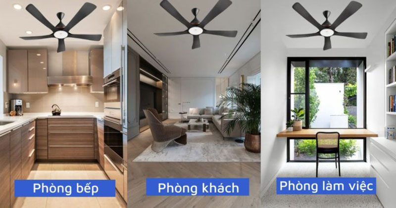 Quạt trần Panasonic 5 cánh F-60DGN - Hàng chính hãng