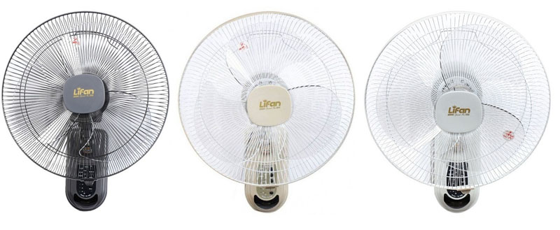 Quạt có 3 màu cho bạn thêm nhiều sự lựa chọn