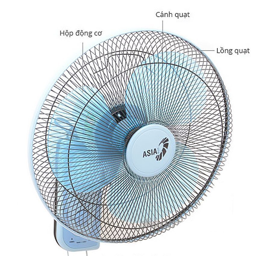 Chi tiết quạt treo Asia L16003
