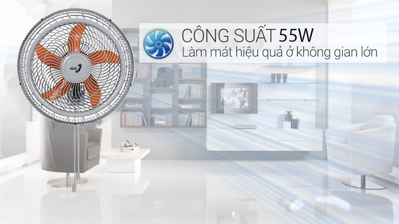 Công suất của Quạt treo tường Asia Turbo One VY617790