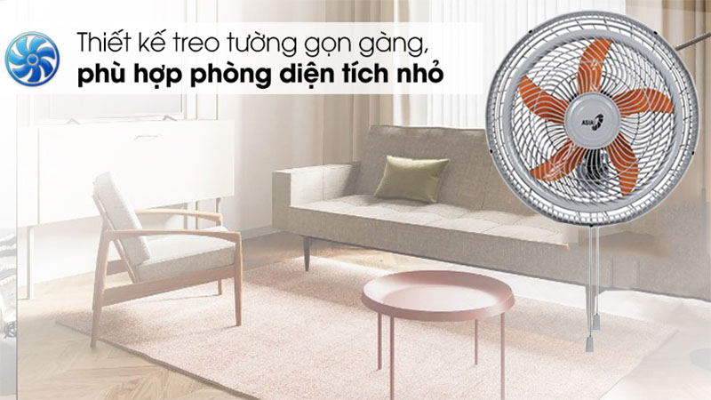 Thiết kế của Quạt treo tường Asia Turbo One VY617790