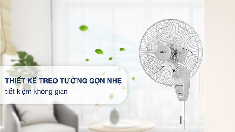Quạt treo tường Hatari HG-W16M4 - Hàng chính hãng