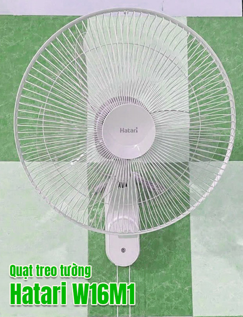 Quạt treo tường Hatari W16M1 - Hàng chính hãng