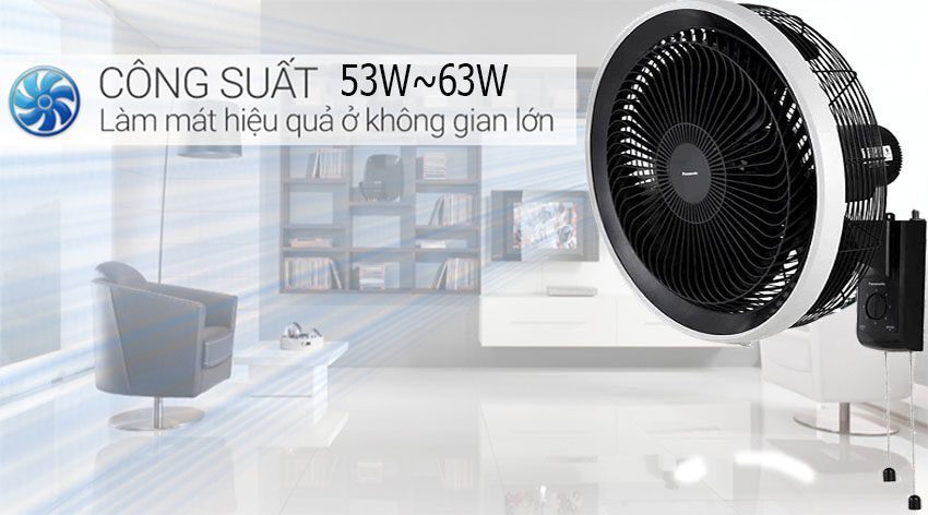 Quạt treo tường Panasonic F-50YUZ - Hàng chính hãng