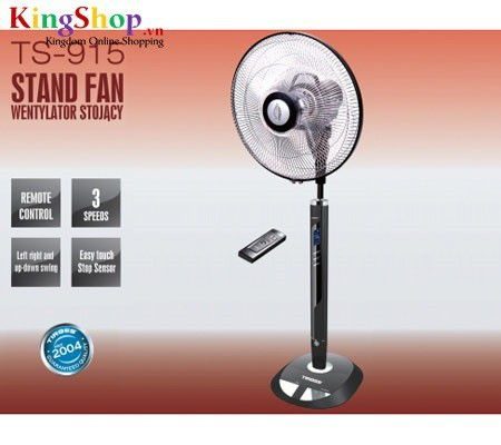 Quạt cây 16'' cảm ứng Tiross TS915 - Công suất 55W - Hàng chính hãng