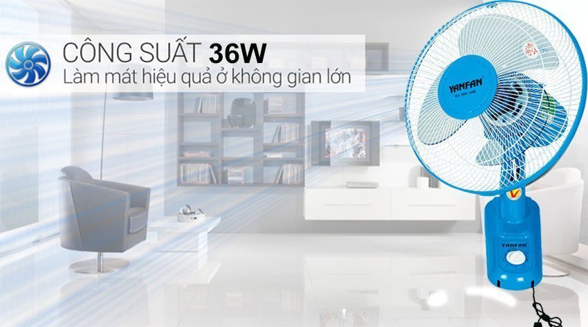 Chức năng của Quạt treo tường YanFan T301