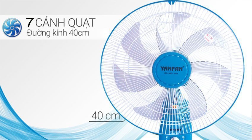 Quạt treo tường YanFan T402 - Hàng chính hãng