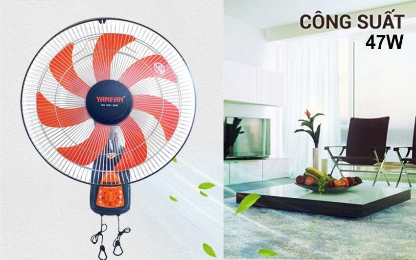 Quạt treo tường YanFan TC408 Xi - Hàng chính hãng
