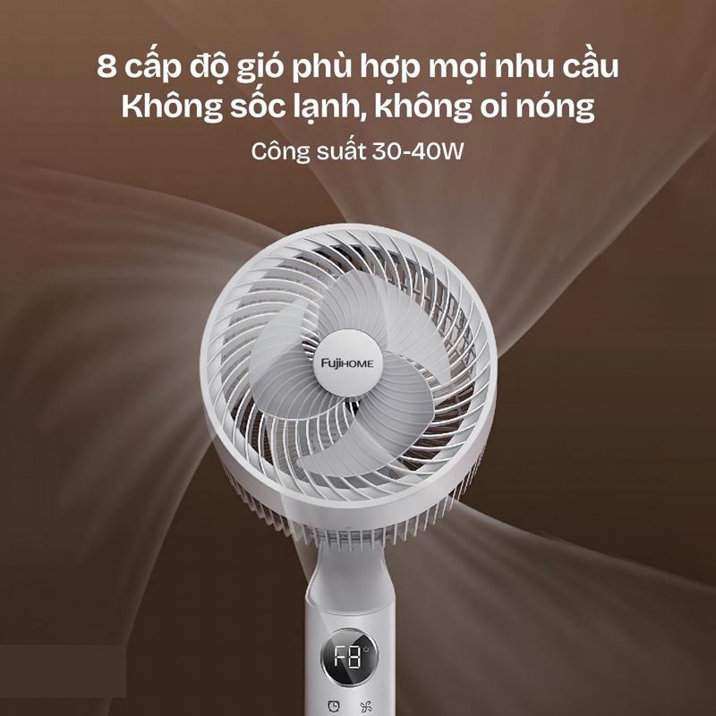 Quạt tuần hoàn không khí Fujihome CF201 - Hàng chính hãng