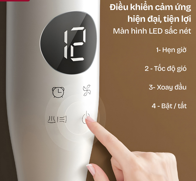 Quạt tuần hoàn không khí Fujihome CF201 - Hàng chính hãng