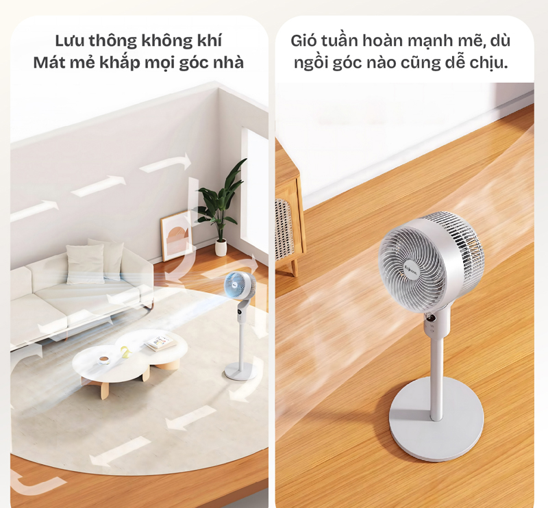 Quạt tuần hoàn không khí Fujihome CF201 - Hàng chính hãng