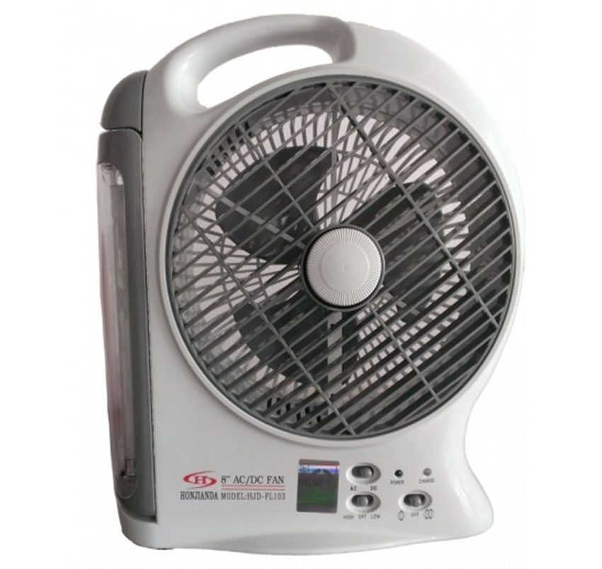 Quạt sạc kết hợp đèn Honjianda HJD-FL103