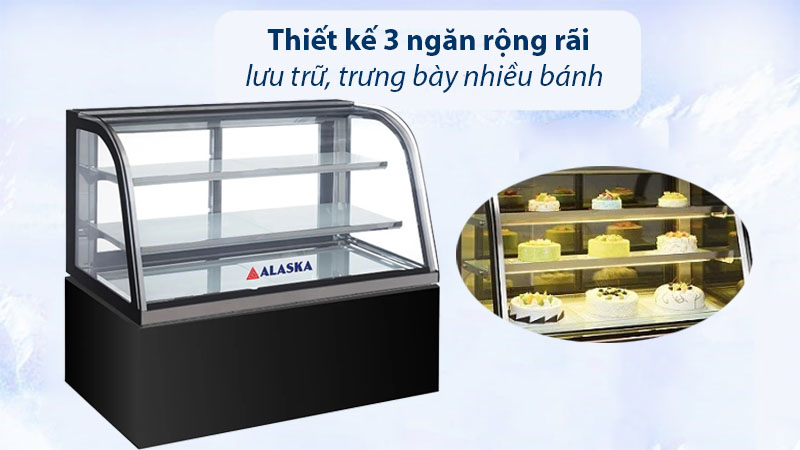 Quầy bánh Alaska G-15L - Hàng chính hãng