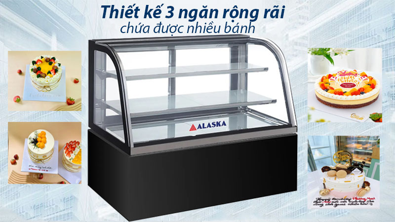 Quầy bánh Alaska G-18L3 - Hàng chính hãng