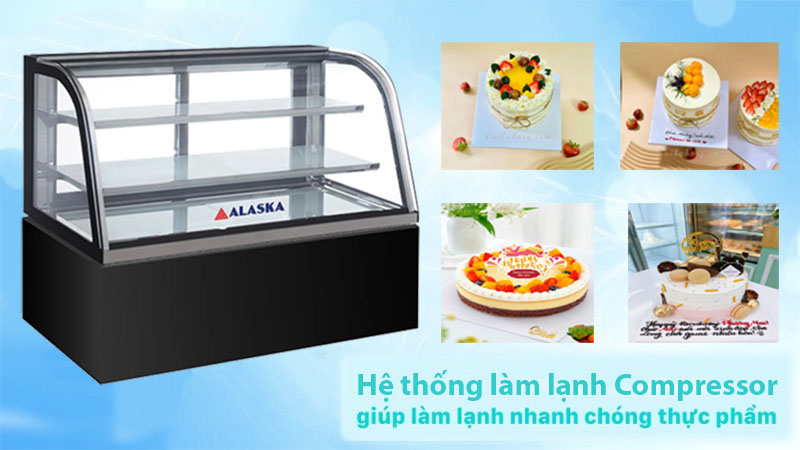 Quầy bánh Alaska G-18L3 - Hàng chính hãng