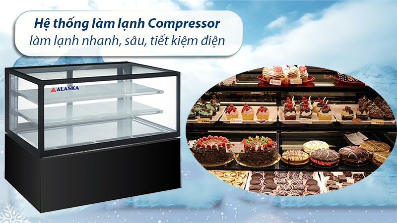 Quầy bánh Alaska G-500L - Hàng chính hãng