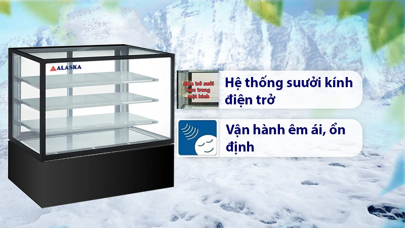 Quầy bánh Alaska G-500LH3 - Hàng chính hãng